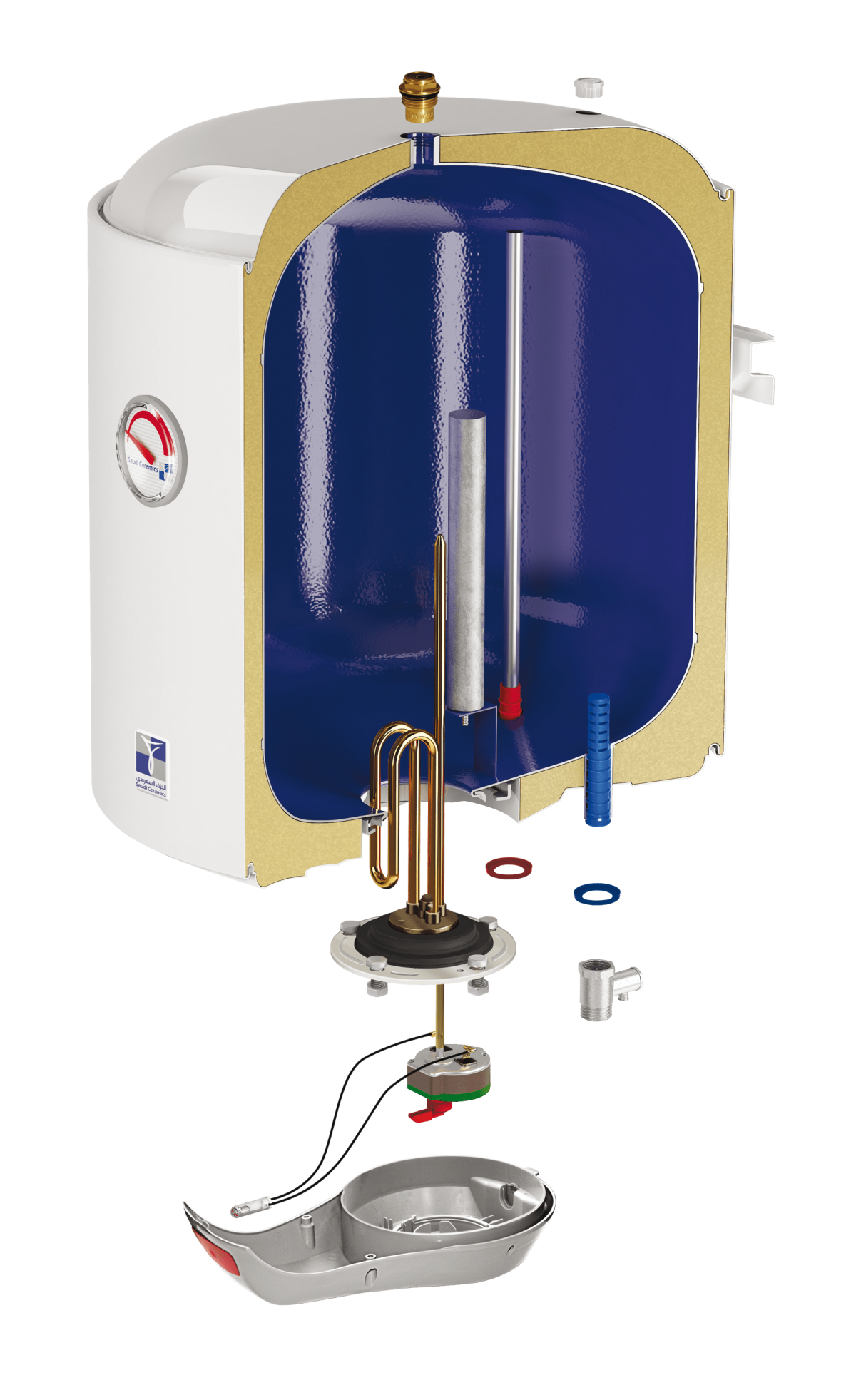 Water Heater Saudi Ceramics Tiles, Sanitary Ware, Water Heaters